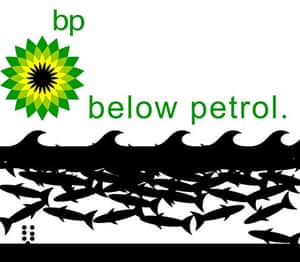 in pictures greenpeace competition to redesign the bp logo