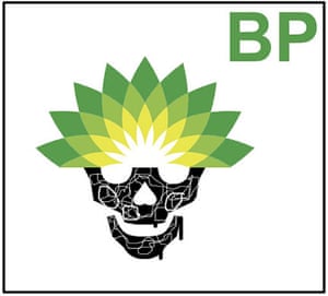 in pictures greenpeace competition to redesign the bp logo
