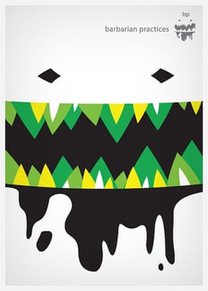 in pictures greenpeace competition to redesign the bp logo