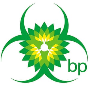 Behind the Logo of BP: Deepwater Horizon oil spill: Greenpeace poster competition