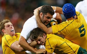 rugby: Australia v England - Cook Cup