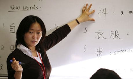 Compulsory Mandarin lessons at school