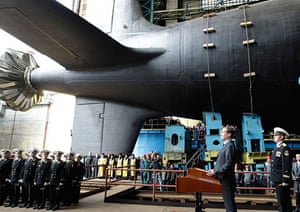 russian super sub: Severodvinsk nuclear-powered submarine
