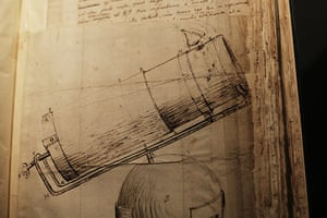 Royal Society anniversary: Newton's drawing of his reflecting telescope