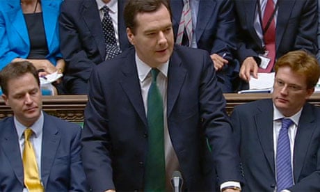 George Osborne delivers his emergency budget speech