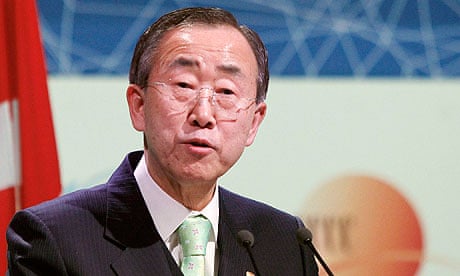 U.N. Secretary General Ban Ki-Moon