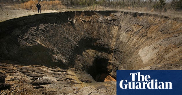 Sinkholes Around The World In Pictures World News The