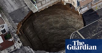 Sinkholes Around The World In Pictures World News The