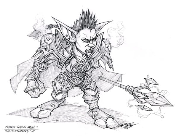 Wow Goblin Concept Art