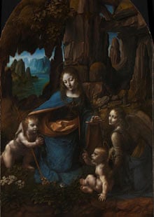 Da Vinci's Virgin on the Rocks restored