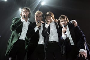 Take That: Take That perform on the opening night of their Ultimate Tour 2006