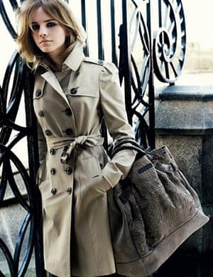 Burberry: Harry Potter actress Emma Watson modelling Burberry
