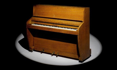 The Challen piano used by the Beatles in EMI's studio at Abbey Road.
