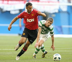 sport: Manchester United v Celtic F.C.