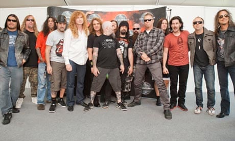 Los Big Four del thrash metal: Metallica, Slayer, Megadeth y Anthrax