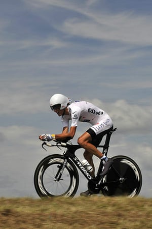 Tour de France time trial: Andy Schleck on the time trial