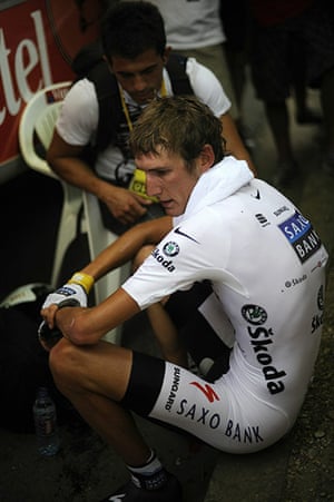 Tour de France time trial: Andy Schleck
