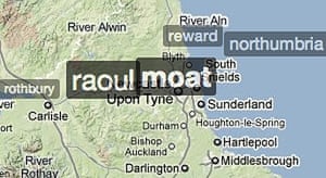 Raoul Moat on Trendsmap