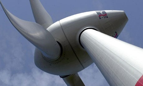 E-112  windmill in Emden, Germany