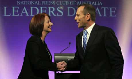 Julia Gillard Tony Abbott
