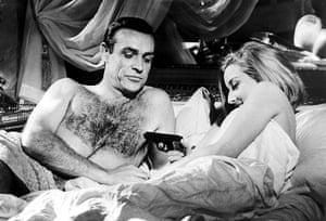 Sean Connery turns 80: Sean Connery and Daniela Bianchi filming 'From Russia wirth Love' in 1963
