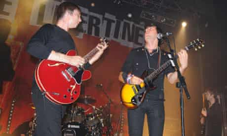Pete Doherty and Carl Barat of the Libertines