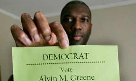 Alvin M Greene, South Carolina