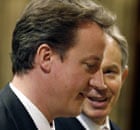 David Cameron and Tony Blair in 2006.