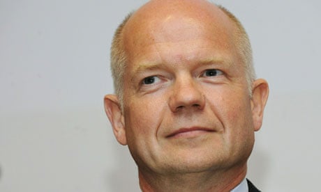 UK Foreign Secretary William Hague deliv
