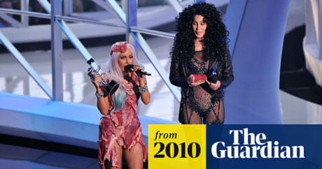 Lady Gaga's meat dress angers animal rights groups | Lady Gaga | The Guardian Lady Gaga's meat dress angers animal rights groups | Lady Gaga | The Guardian
