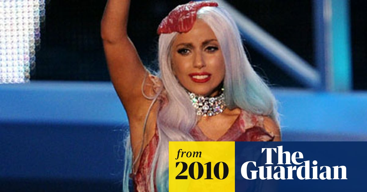 Lady Gaga's meat dress to be turned into jerky | Lady Gaga | The Guardian Lady Gaga's meat dress to be turned into jerky | Lady Gaga | The Guardian