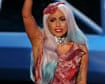 Lady Gaga's meat dress angers animal rights groups | Lady Gaga | The Guardian Lady Gaga's meat dress angers animal rights groups | Lady Gaga | The Guardian