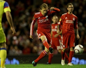 Europa Cup: Liverpool's Lucas scores a wonder goal to make it 3-1