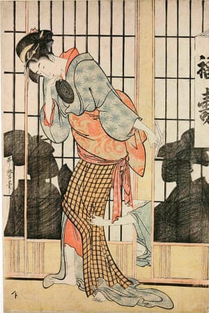Kitagawa Utamaro: The Fukuju Tea-House (c1794-5) by Kitagawa Utamaro