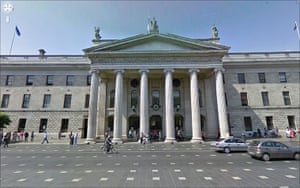 Google Streetview Global: Google streetview - General Post Office, Dublin, Ireland