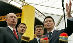 Kirsan Ilyumzhinov with President Putin