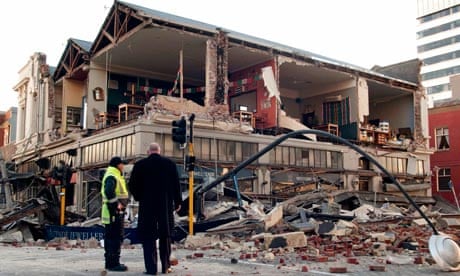 Earthquake damage in Christchurch