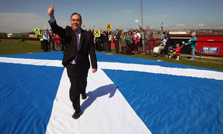 Alex Salmond On Final Week Of Election Campaigning