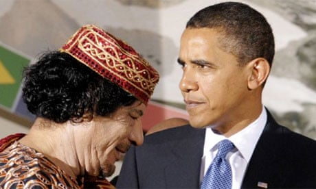 Barack Obama has demanded that Muammar Gaddafi halt all military attacks on Libyan civilians or face military action against him. But the president stressed the United States would not send ground troops into Libya based on the current UN security council resolution