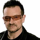 Bono, lead singer of U2