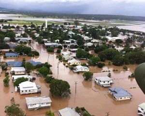 queensland floods: Flood waters in Forest Hill, Queensland