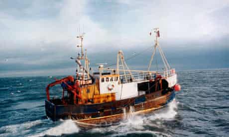 North Sea trawler