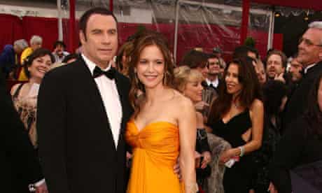 John Travolta and Kelly Preston.