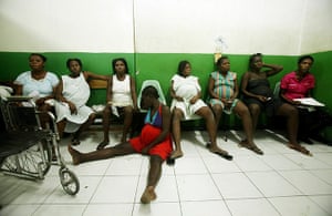 24 hours in pictures: Pregnant women in labour at the Isaie Jeanty maternity hospital