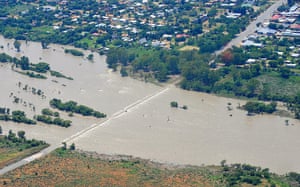 Floods around globe: Flooding of Vaal river, South Africa