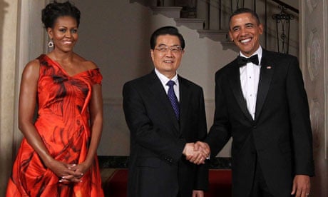 Michelle Obama sparkles in Alexander McQueen dress | Michelle Obama | The Guardian Michelle Obama sparkles in Alexander McQueen dress | Michelle Obama | The Guardian