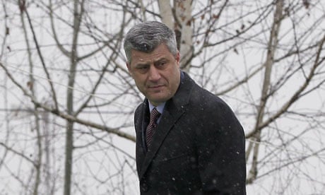Kosovo's Prime Minister Hashim Thaci