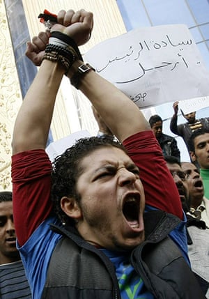 Egyptian Demos: Egyptian anti-government protests