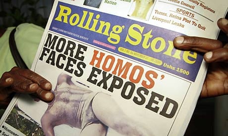 David Kato was murdered weeks after winning a court case against the Ugandan newspaper Rolling Stone