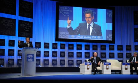 Nicolas Sarkozy Davos 2011